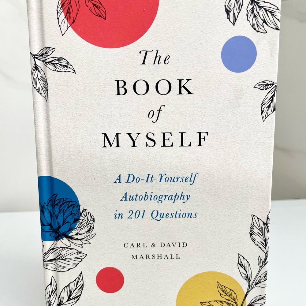 NEW!! The Book of Myself - DIY Autobiography